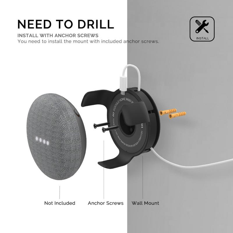 Outlet Wall Mount Holder for G - đánh giá và giá Google Speaker Nest Audio