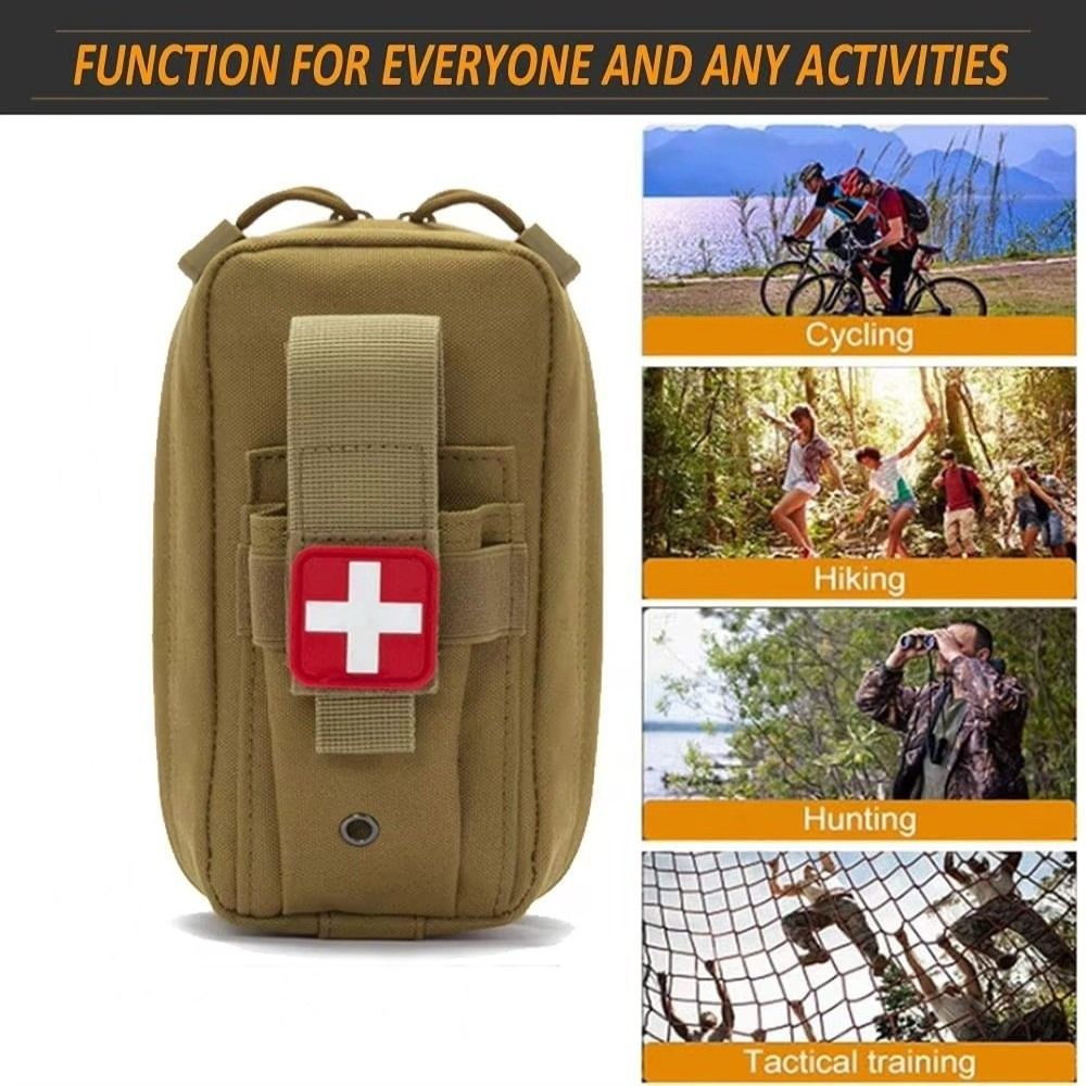 Portable First Aid Kit Drop Le - đánh giá và giá First Aid Bag Kit